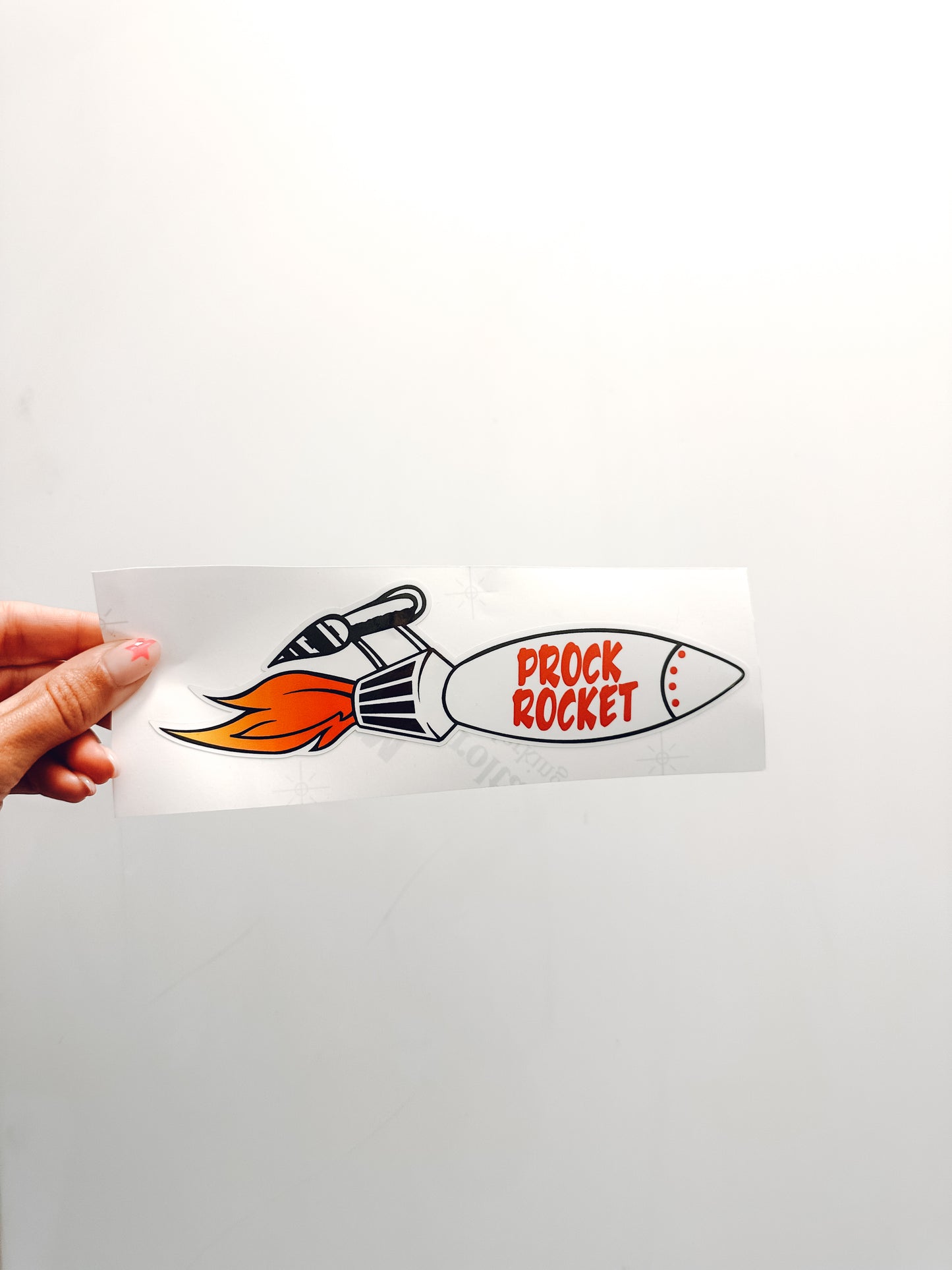 Prock Rocket Sticker